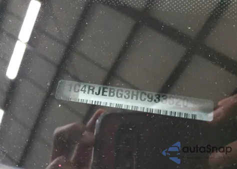 2017 Jeep Grand Cherokee Limited z USA, uszkodzony, nr VIN 1C4RJEBG3HC933820